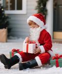 Kids Santa Claus Costume for Halloween Fun