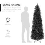 4.5ft Black Pencil Tree for Halloween Decor