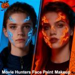 Glow in the Dark UV Blacklight Face Paint Palette