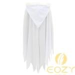 EOZY White Ghost Costume Kids Girls Halloween Scary Cosplay Fancy Dress 4-6 Years