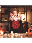 Sincere Party Boy's Vampire Costume Halloween Deluxe Dracula Costume for Kids,Top,Pants,Cape All In (4T-6T)