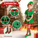XJDABXD Elf Costume for Kids. (110cm)