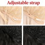 Charming 24" Long Wavy Dark Brown Wig