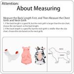 DELIFUR Dog Halloween Cow Costume - French Bulldog Adorable Cow Holiday Outfit Cute Hoodie Halloween Cosplay Animal Costume for Small Dog (Cow, Back: 13.5")