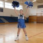Cute Girls Cheerleader Costume for Halloween