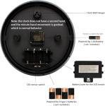 Happy Halloween Pumpkin LED Wall Clock - 12.5