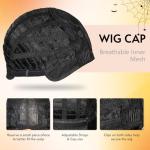 Black 28-Inch Straight Halloween Party Wig