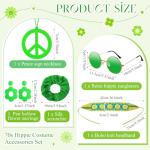 Retro Hippie Costume Accessories Set for Halloween
