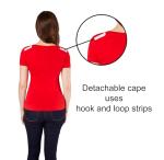 Wonder Woman T-shirt Costume with Cape and Headband