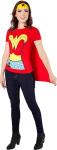 Wonder Woman T-shirt Costume with Cape and Headband