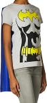 Batgirl Costume T-Shirt with Cape and Mask
