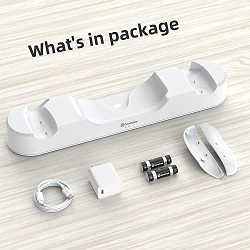 Smatree Oculus Quest 2 Charging Dock with Batteries