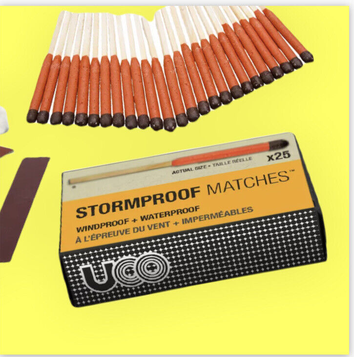 UCO Stormproof Matches - Wind & Water Proof