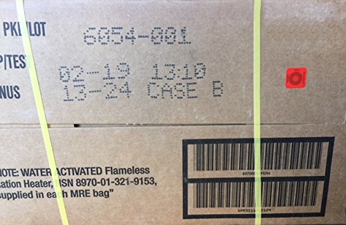 12 Pack Genuine U.S. Military Meals