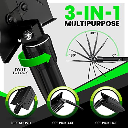 Rhino USA Military Folding Survival Shovel