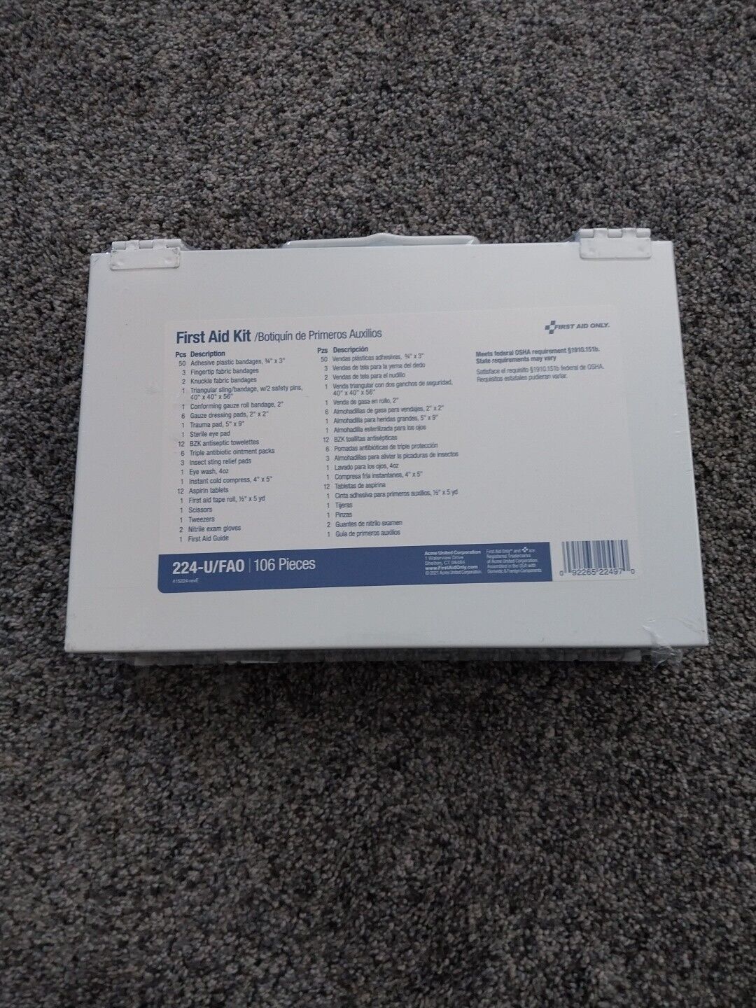 25-Person OSHA-Compliant First Aid Kit