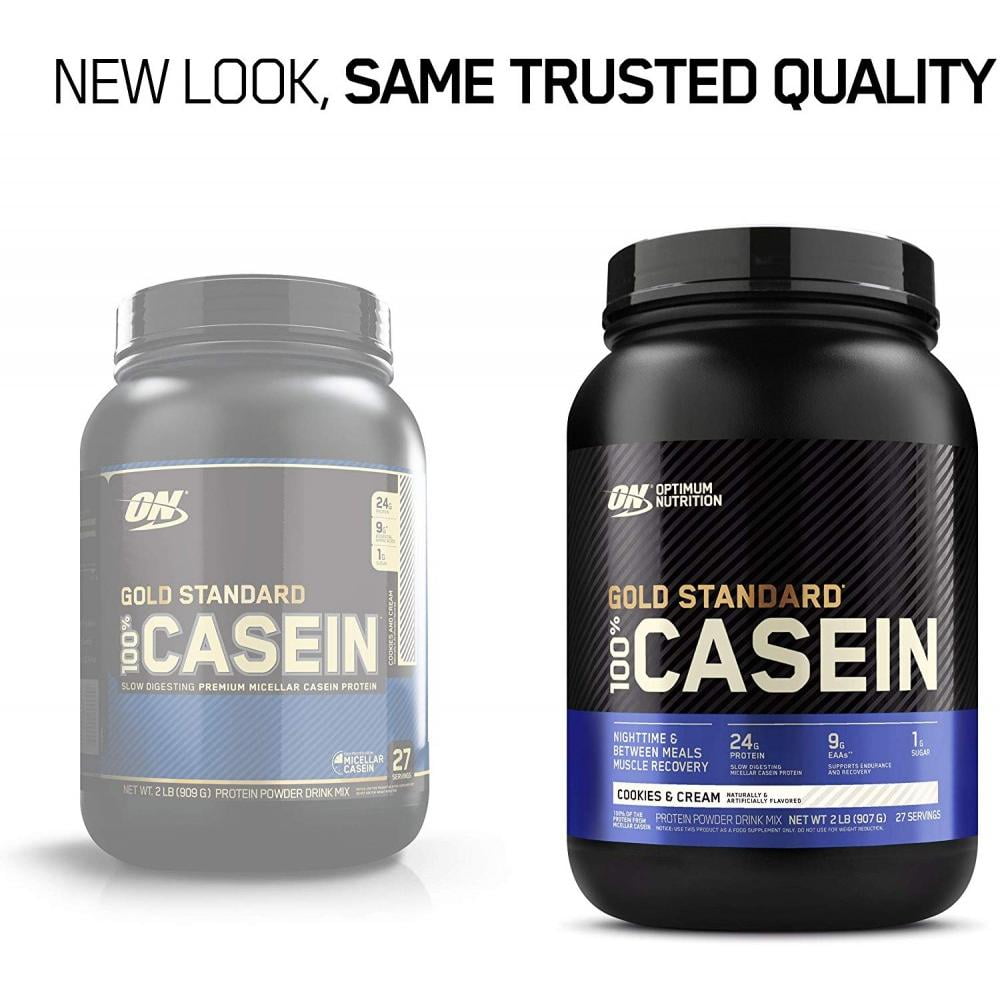 Cookies & Cream Casein Protein Powder - 2lb