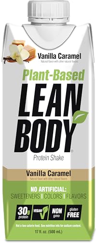 Vegan Protein Shake - Vanilla Caramel (12 Drinks)