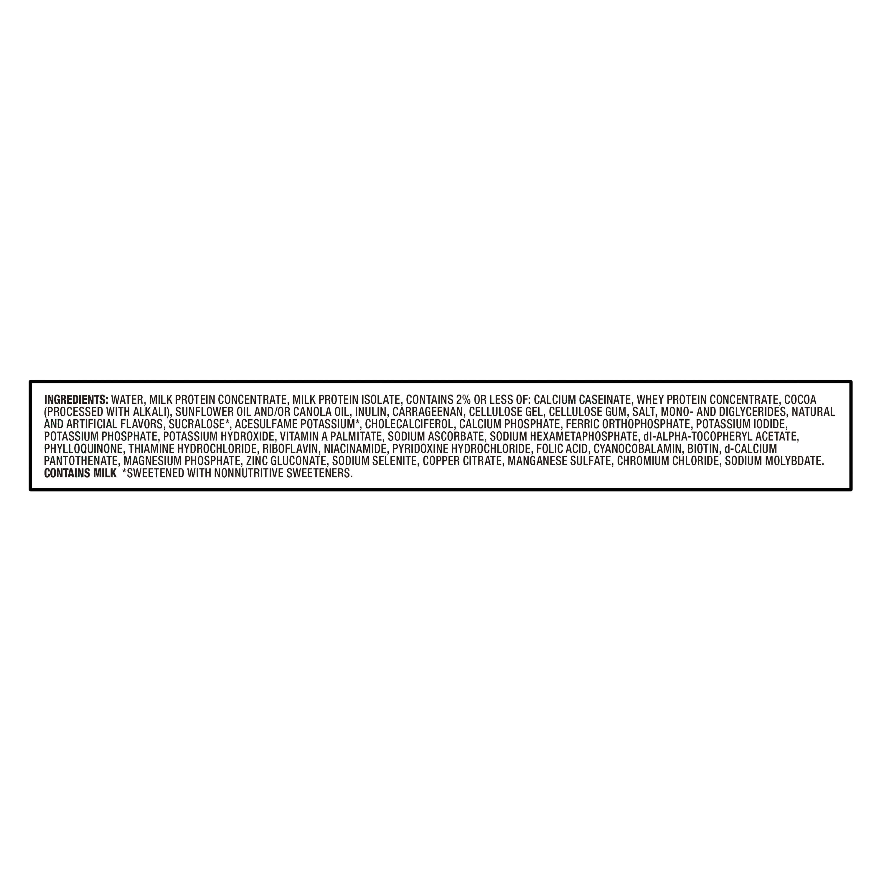 Chocolate High Performance Protein Shake, 12-pack