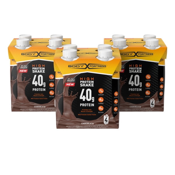 4-Pack Chocolate High-Protein Shakes