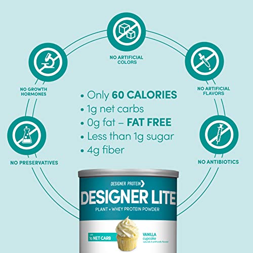 Designer Lite - Low Calorie Protein & Fiber Shake