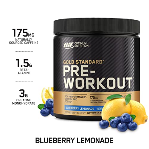 Gold Standard Blueberry Lemonade Pre-Workout Formula