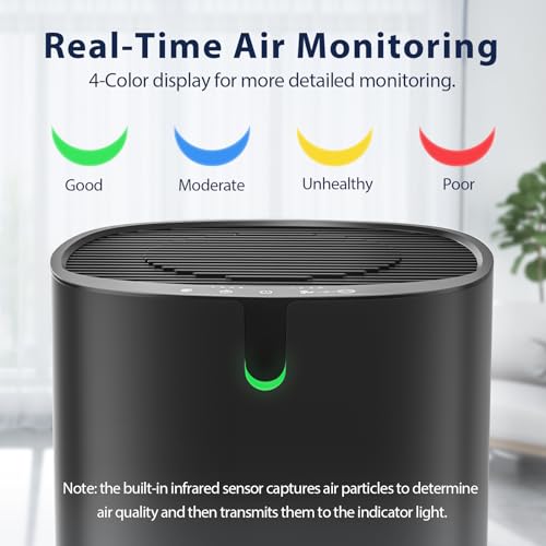FreAire H13 HEPA Air Purifier for Large Rooms