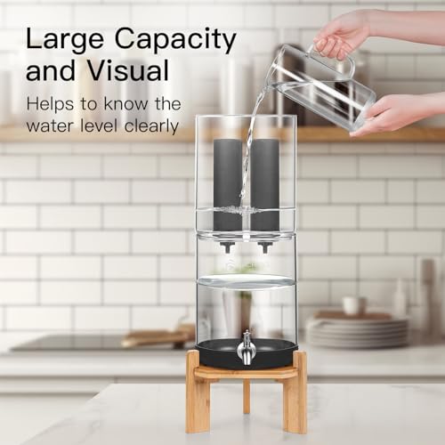 FACHIOO All-Glass Gravity Water Purifier System