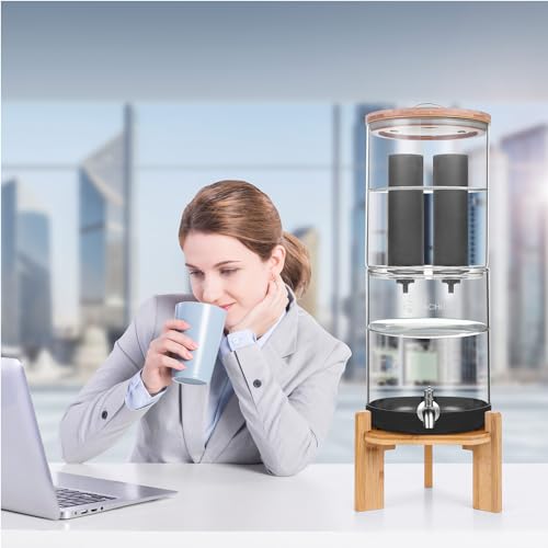 FACHIOO All-Glass Gravity Water Purifier System