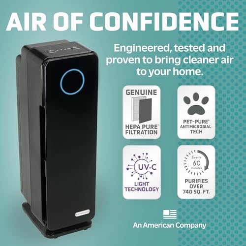 GermGuardian Pet Air Purifier with H13 HEPA Filter
