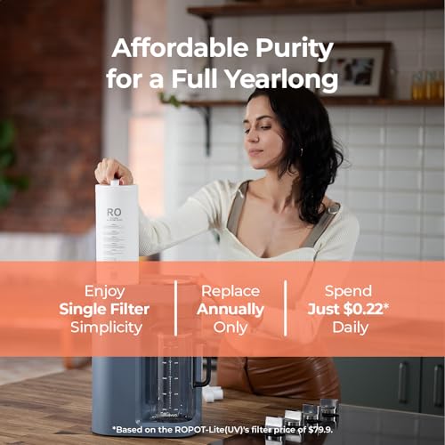 Portable 7-Stage UV Reverse Osmosis Water Filter