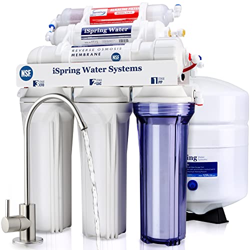 iSpring RCC7AK 6-Stage Alkaline Reverse Osmosis System