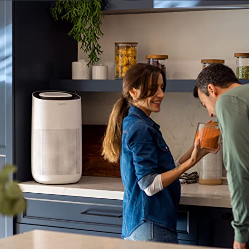 Sans HEPA 13 Ultra-Quiet Air Purifier - White