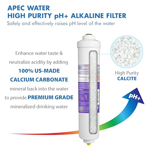 APEC 90 GPD 6-Stage Alkaline RO Water Filter