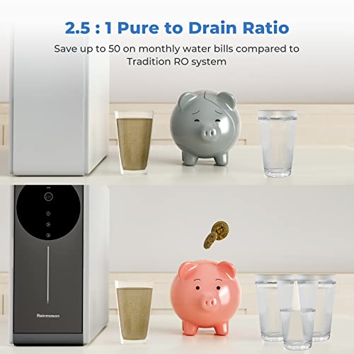 8-Stage Tankless Reverse Osmosis Water Filter System