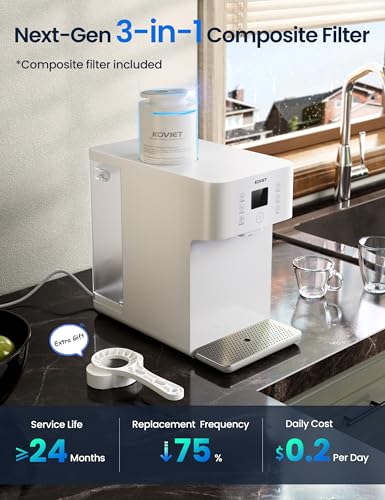KOVIET CF01 8-Stage Countertop Water Purifier