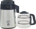 Top Stainless Steel Water Distiller with Glass Carafe