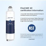 GLACIER FRESH Bosch Refrigerator Water Filter 2 Pack