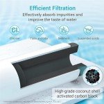 Aqua Crest Refrigerator Water Filter Compatible with GE