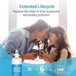 Aqua Crest Refrigerator Water Filter Compatible with GE