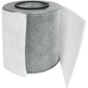 Austin Air Bedroom Machine 5 Stage Replacement Filter, White – Zeolite with HEGA cloth, HEPA Air Filters for Home, and Carbon Filter Replacement for Superior Air Quality
