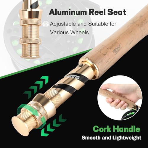 PLUSINNO Fly Rod and Reel Combo: Lightweight Ultra-Portable