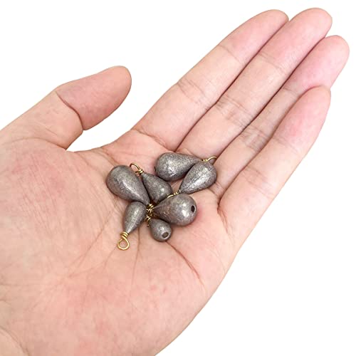 Assorted Bass Casting Weights Kit, 25pcs/Box