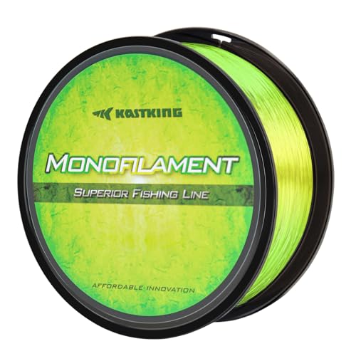 KastKing Monofilament Fishing Line, Sunrise Yellow, 6LB