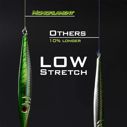 KastKing Monofilament Fishing Line, Sunrise Yellow, 6LB