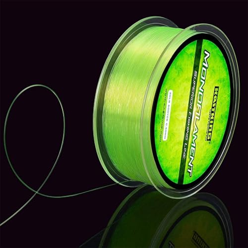 KastKing Monofilament Fishing Line, Sunrise Yellow, 6LB