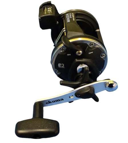 Okuma Magda Pro Line Counter Trolling Reel, Small