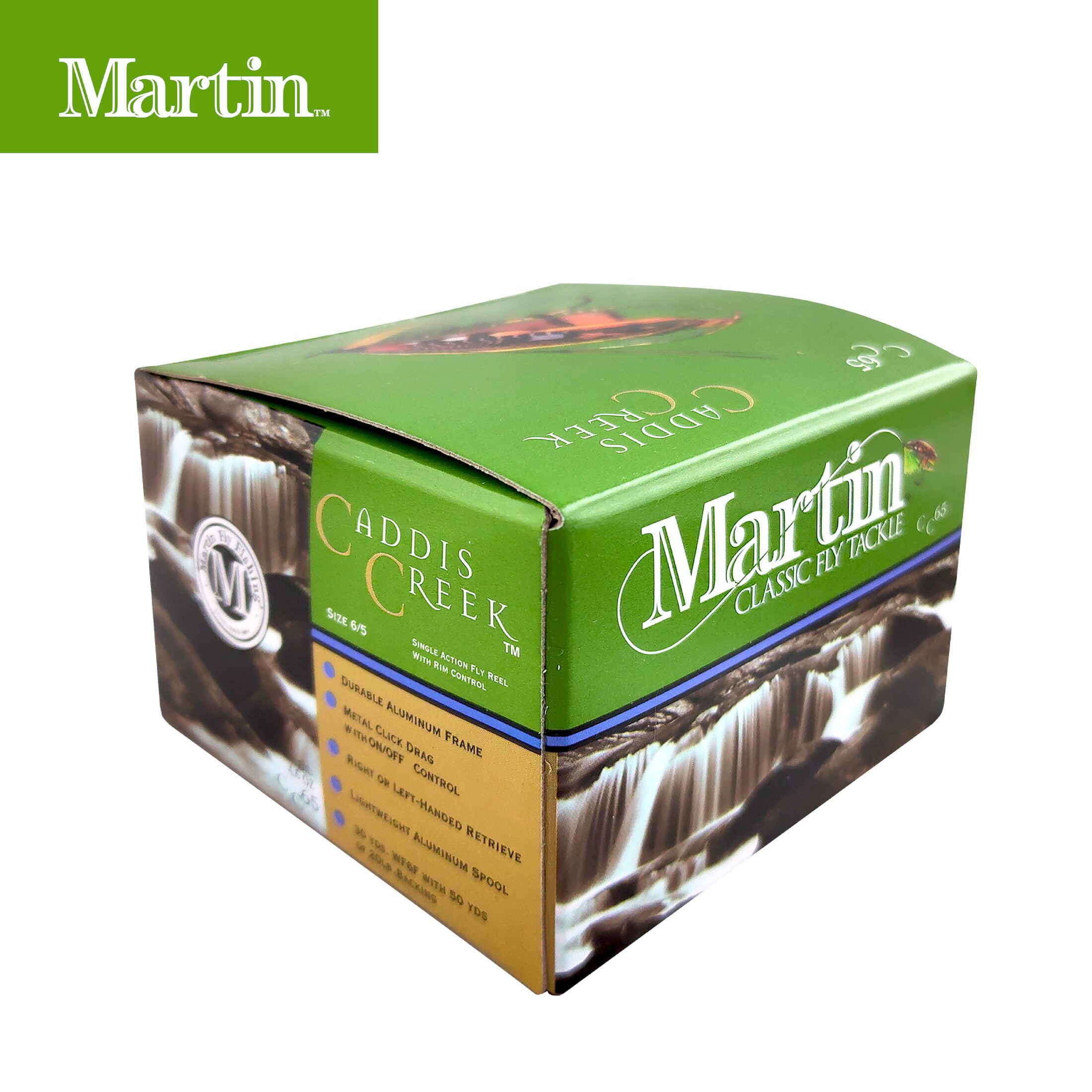 Martin Caddis Creek Fly Fishing Reel, Size 6/5