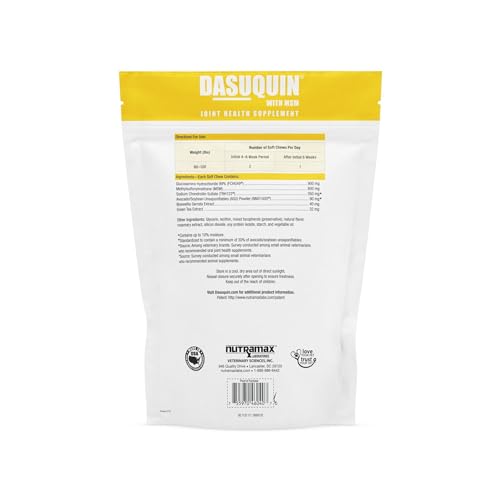 Joint Health Supplement for Large Dogs - Nutramax Dasuquin