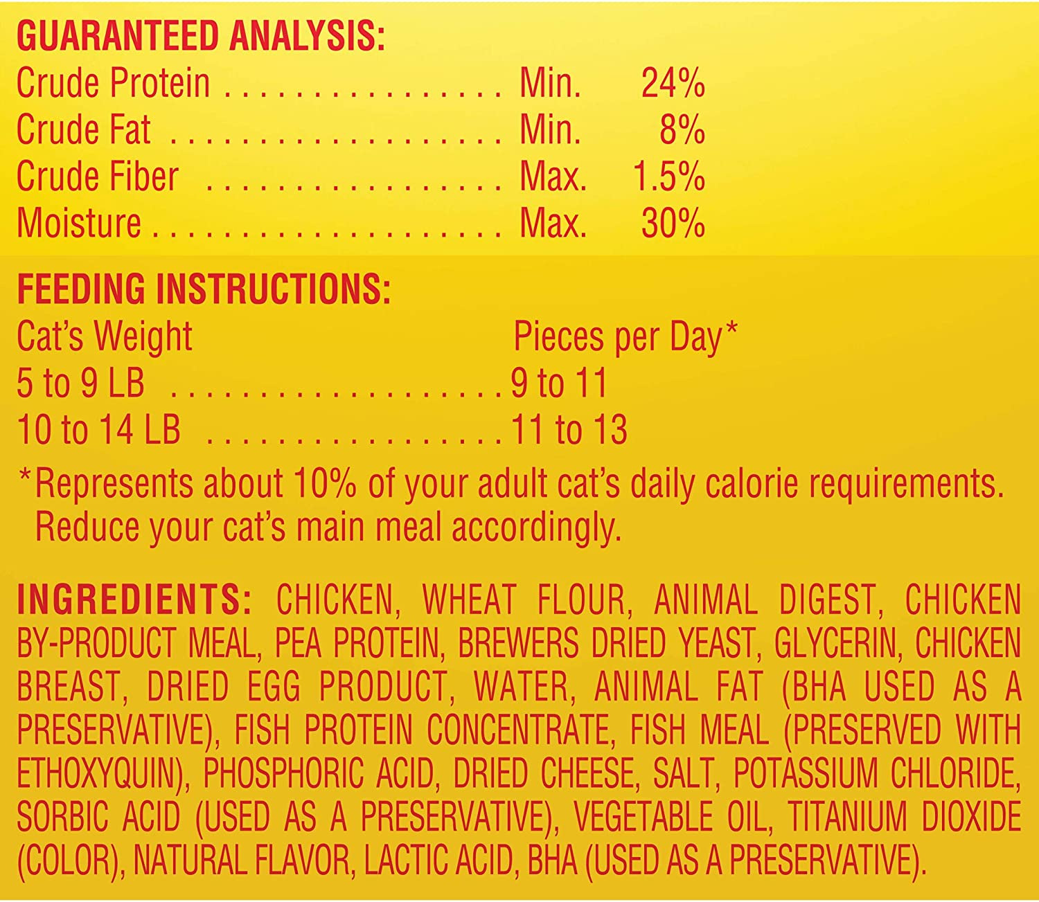 Irresistible Meow Mix Chicken Treats, 12 oz